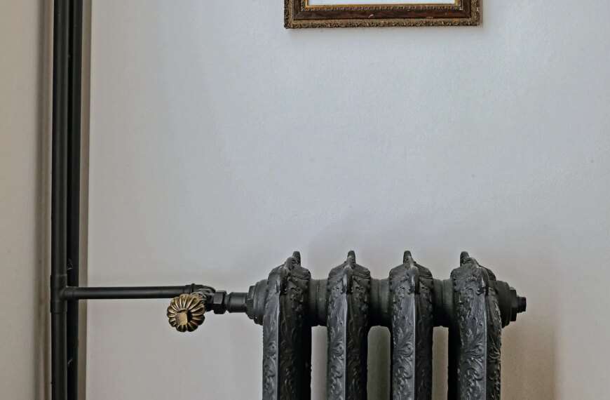 Thirtysomething Krefeld historischer Heizkörper Küche