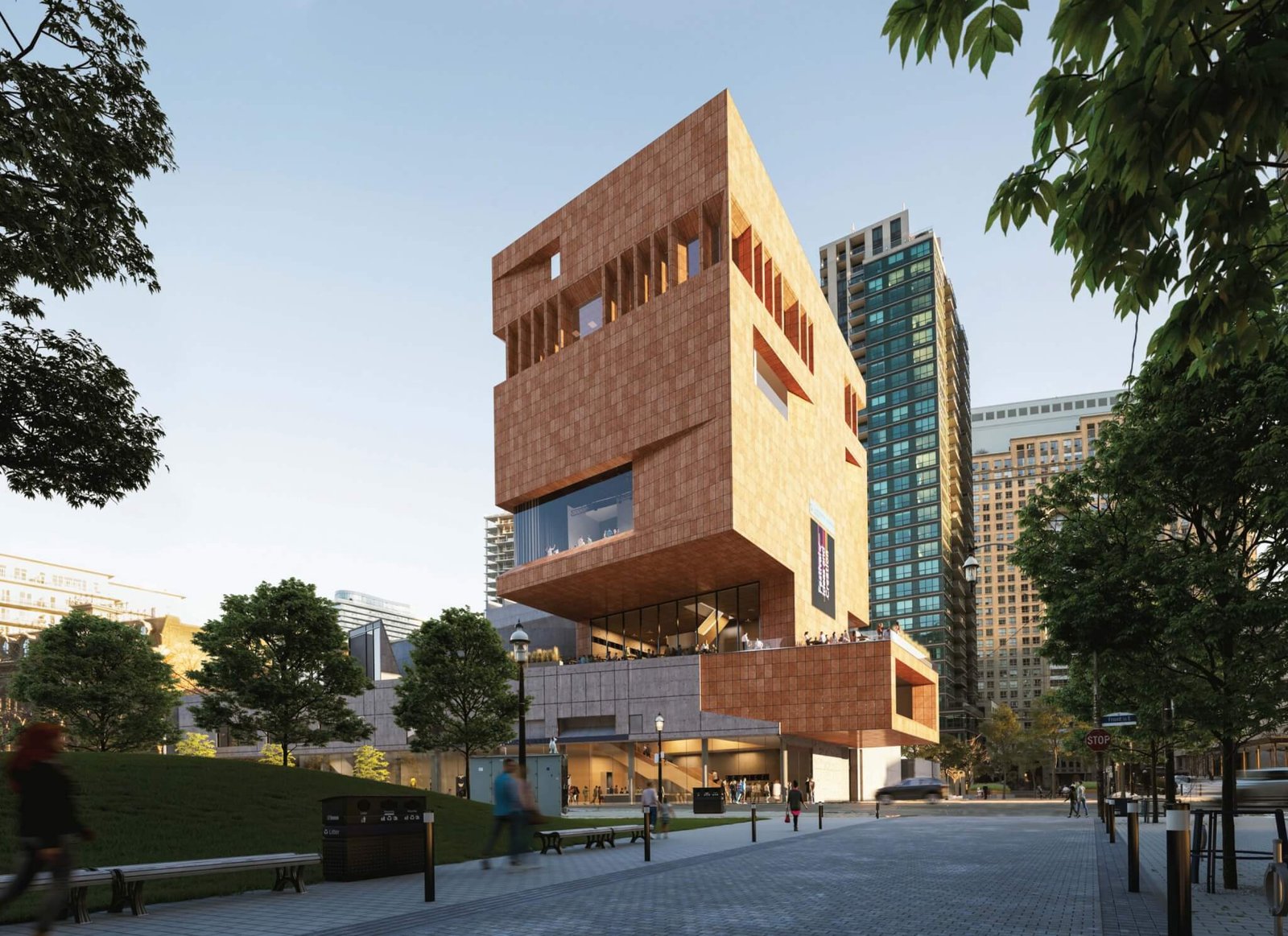 Tura Cousins Wilson's rendering of proposed St. Lawrence Centre for the Arts in Toronto