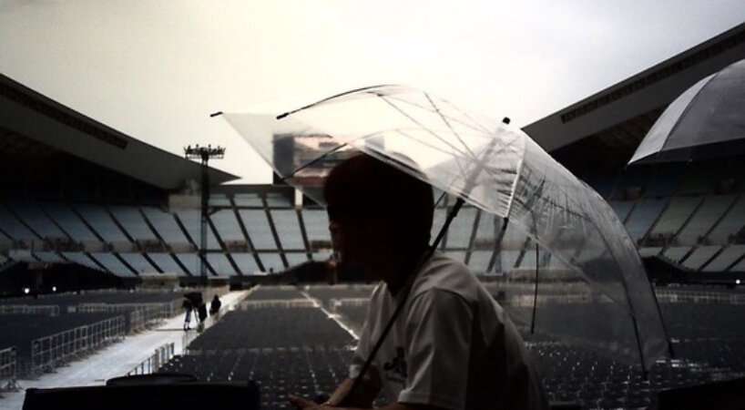 the visual effect mimics the ones taken by older film photographs