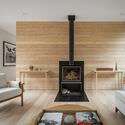 The Roost Residence / OPAL - Interior Photography, Living Room, Wood, Table, Chair