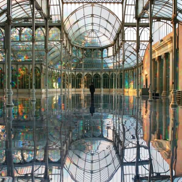 a reflective installation by kimsooja