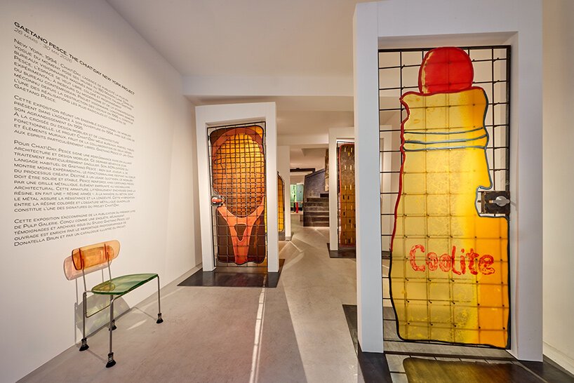 gaetano pesce’s radical vision for colorful offices on view at pulp galerie in paris - 1