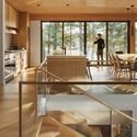 Long Lake Cottage / Dubbeldam Architecture + Design - Interior Photography, Kitchen, Wood, Chair