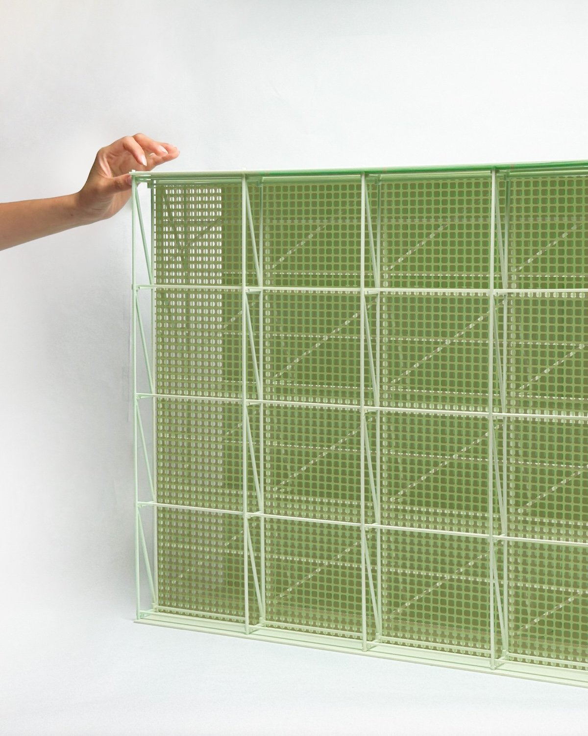 prada new york scaffolding.