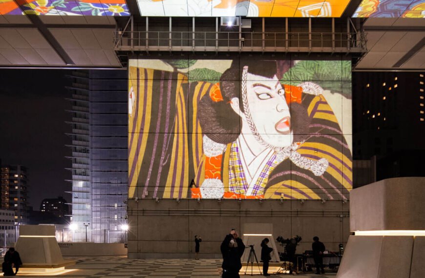 a projection of japanesse art