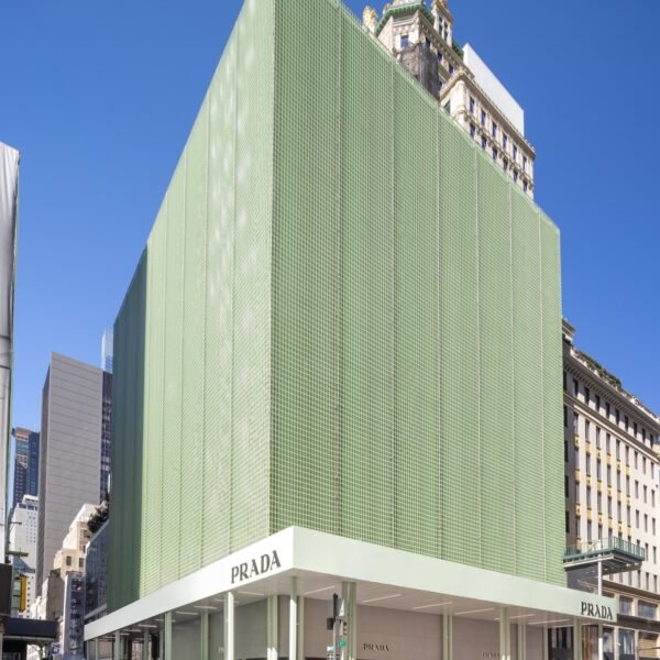 prada new york scaffolding 