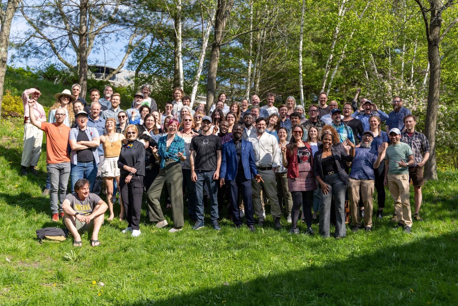 A gathering of Bio-Based Material Collective members