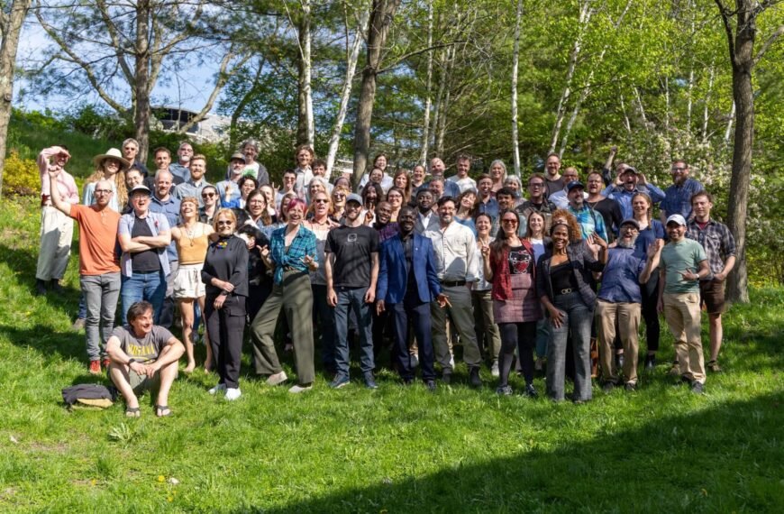 A gathering of Bio-Based Material Collective members