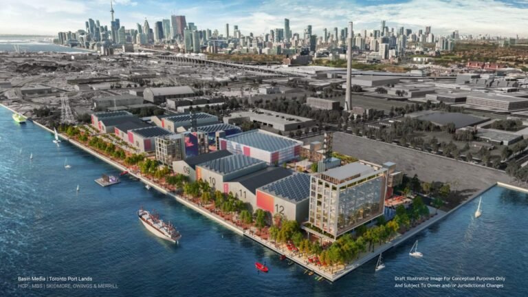 SOM unveils a brand new media hub for the Toronto waterfront