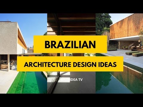 خمسة وأربعون + هندسة معمارية برازيلية رائعة تنفيذ الاقتراحات التي نحبها!