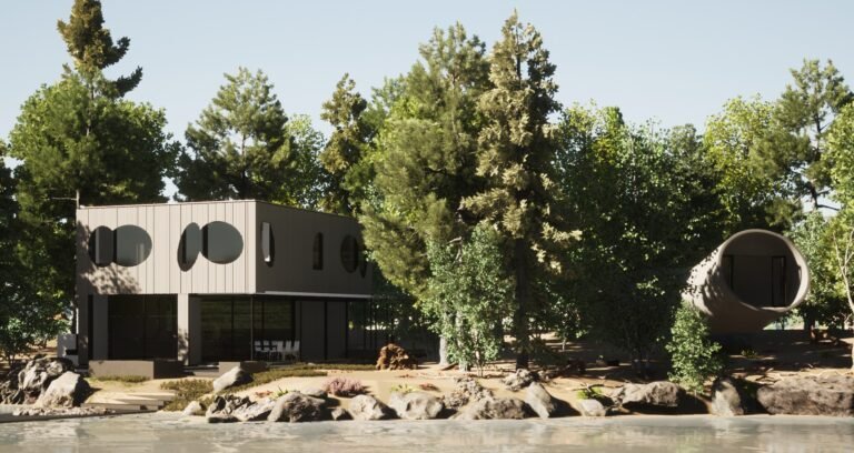The Design Process and Off-Site Construction of Alchemy’s Squam Lake Residence