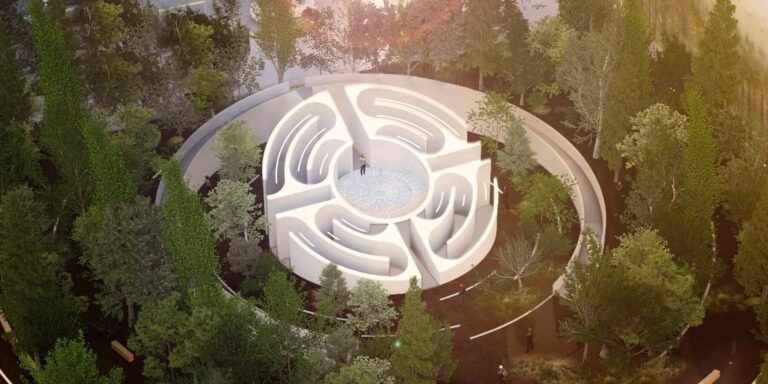 es devlin’s sensorial maze set up at design miami celebrates 100 years of CHANEL N°5 