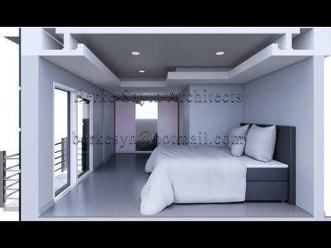 Berke Sayın Architects – نشأت الشقة (الجزء 8 – غرفة النوم رقم 1)