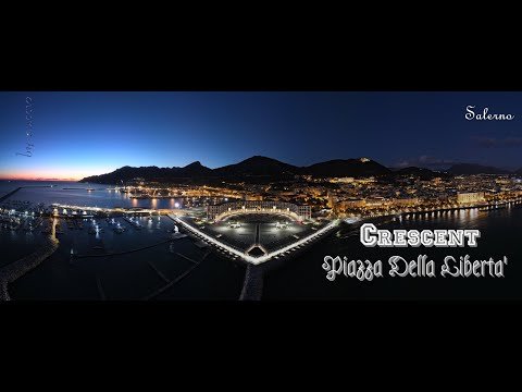 Salerno Piazza Della Liberta 'Crescent videomatic mavicmini DJI