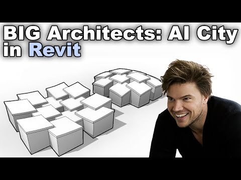 BIG Architects TFC AI Metropolis in Revit Tutorial