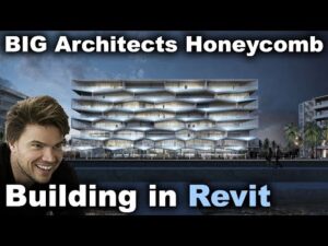 BIG Architects Honeycomb Developing في Revit التعليمي