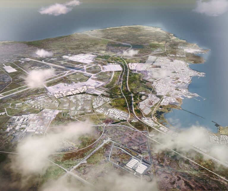 KCAP Designs Airport Space Masterplan in Iceland