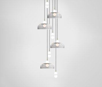 Echo 8 Piece Cluster - Lamp and Shade by Marc Wood Studio |. Echo 8 Piece Cluster - Lamp and Shade by Marc Wood Studio |  Architonic