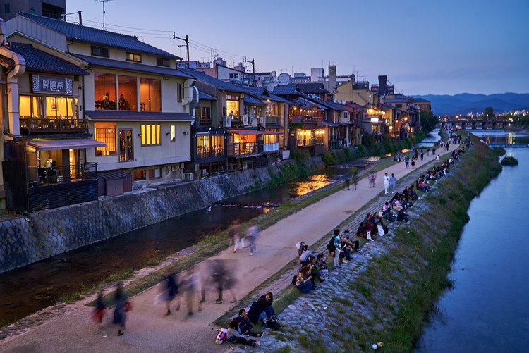 The Architecture of Some of the World's Oldest Continuously Inhabited Cities, Kyoto, Japan. Image © flickr user Pedro Szekely