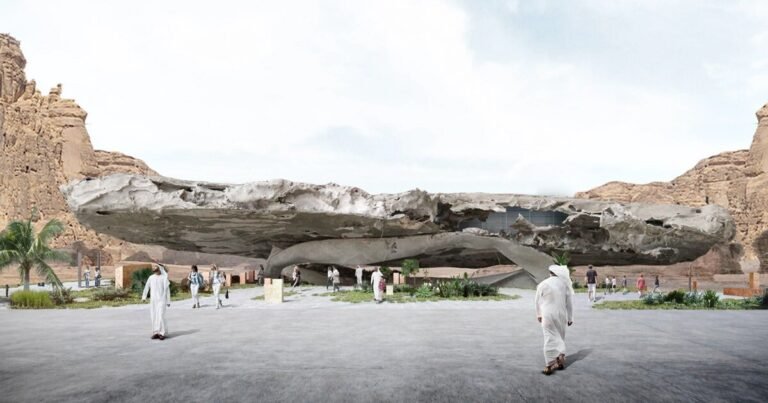 ensamble studio plans multipurpose ‘desert rocks’ panorama in saudi arabia’s AlUla area