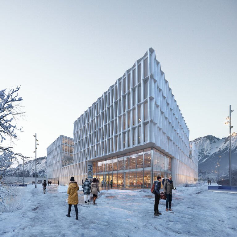 Henning Larsen Designs College Constructing in Innsbruck