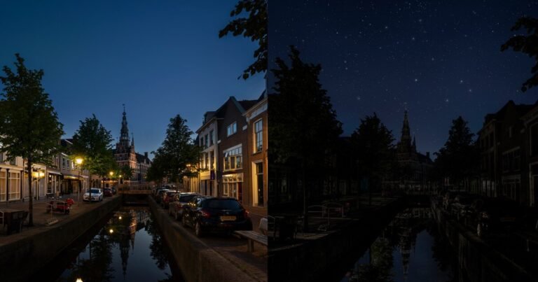 daan roosegaarde and UNESCO swap off a dutch metropolis’s lights to see the celebrities as heritage
