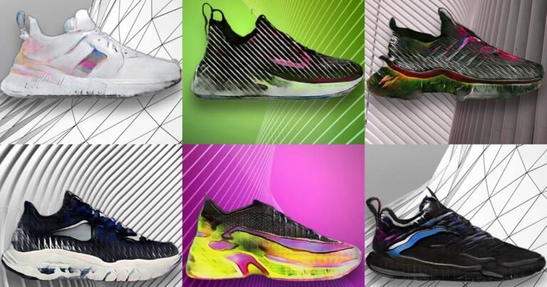these sneakers don’t but exist: first NFT sneakers 100% generated by AI