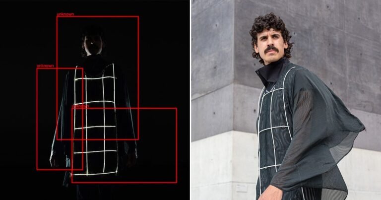 werteloberfell develops an AI-fooling poncho to confuse CCTV algorithms