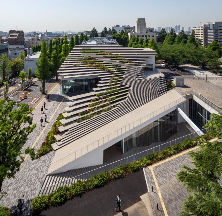 Tokyo Institute of Know-how Hisao & Hiroko Taki Plaza / Kengo Kuma & Associates
