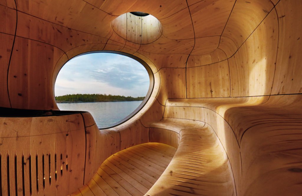7 طرق يعيد المهندسون المعماريون ابتكار تصميم الساونا