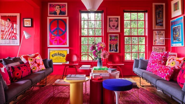 Tour a Groovy Farmhouse Compound in Upstate New York That Options Eight Extra Buildings