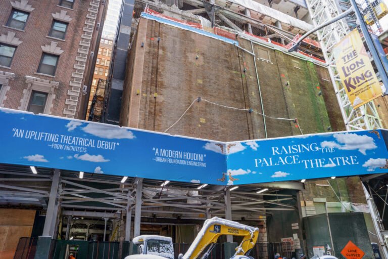Every day digest: Watch a historic Instances Sq. theater get lifted 30 toes, development might search for this 12 months, and extra