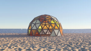 Toronto's Winter Stations Are Back on the Beach for an Eighth Edition, THE HIVE . Image Courtesy of Kathleen Dogantzis & Will Cuthbert, Canada