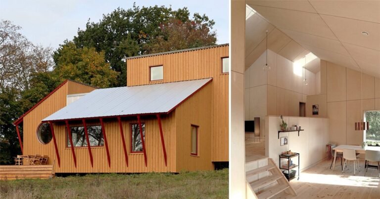 arcgency’s ‘home on the hill’ is a sustainable addition to a college in rural denmark