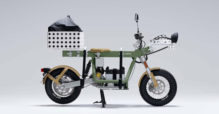 CAKE unveils ösa, an off-grid, anti-poaching, solar-powered electrical bike
