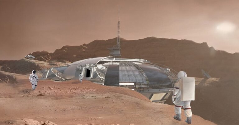 genesis v.2 is an adaptable, sustainable prototype for a housing colony on mars