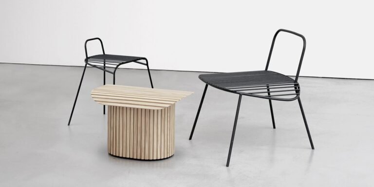 studio HHID introduces furnishings set impressed by vegetal graphics