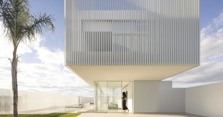 fran silvestre arquitectos completes permeable piera home in spain