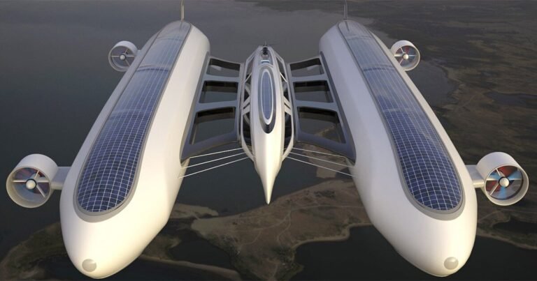 air yacht idea by pierpaolo lazzarini sails each skies and seas with zero emissions