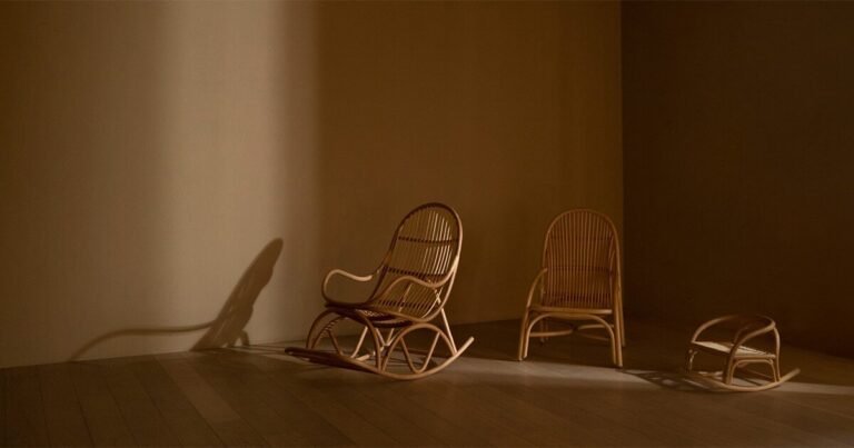 rattan rocking chairs by xiao xiang carry pure consolation throughout worrying pandemic instances
