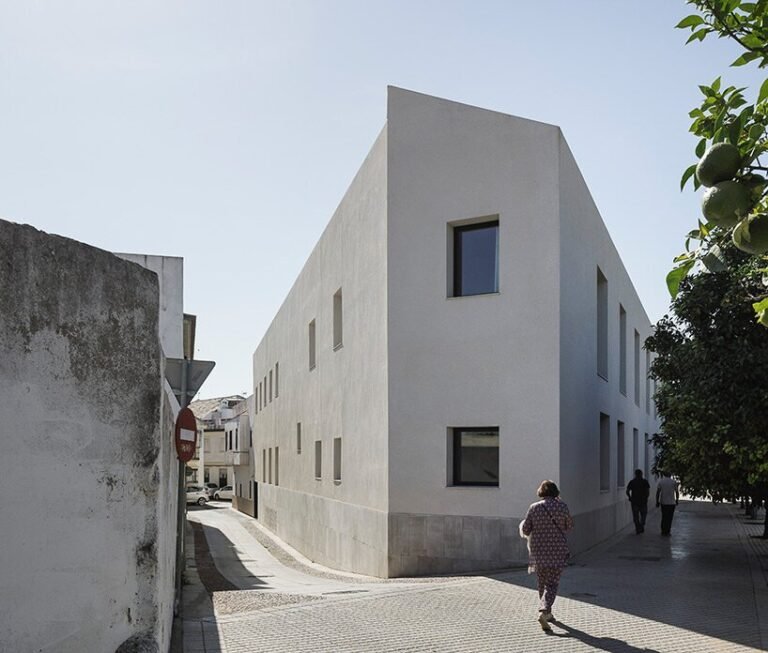 residential complicated in spain places modern twist to conventional andalusian structure