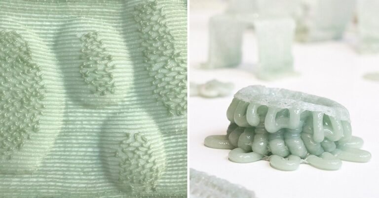 sarah roseman unveils delicate silica, a brand new materials constructed from knitted glass