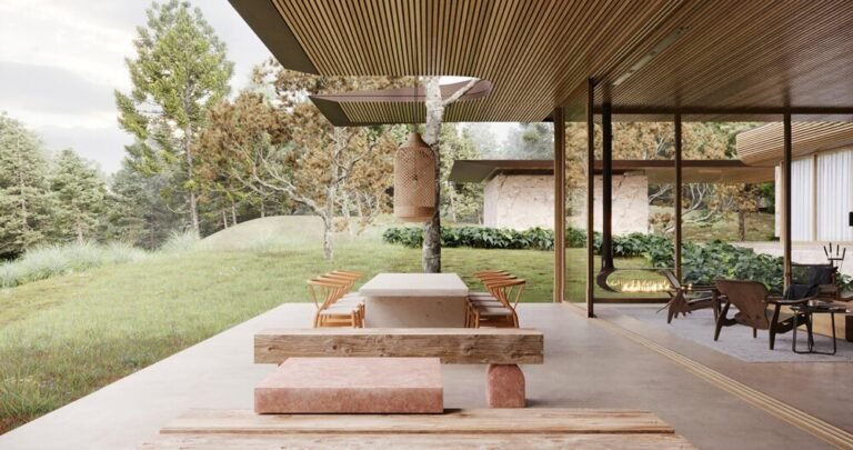 victor ortiz integrates his umuarama residence into the panorama exterior são paulo