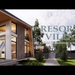 6x7M RESORT VILLA DESIGN IDEA ¦ 2 BEDROOM with POOL ¦ Digital Tour