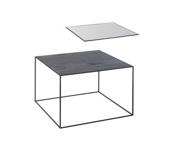 Twin 49 Desk Prime، Black Stained Ash / Cool Gray من Lassen |  Architonic