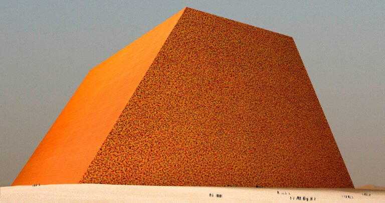 after 45 years, christo and jeanne-claude’s monumental ‘mastaba’ can be constructed