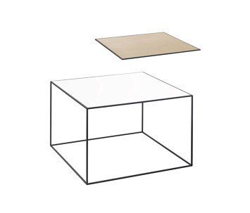 توأم 49 سطح طاولة ، أبيض / بلوط من Lassen |  Architonic