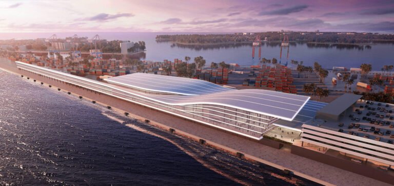 Construction kicks off on Arquitectonica’s massive new terminal for MSC Cruises at PortMiami
