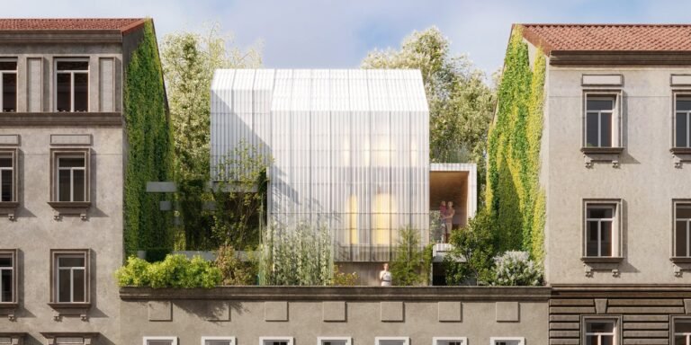 smartvoll reimagines loft as green haven in congested viennese district