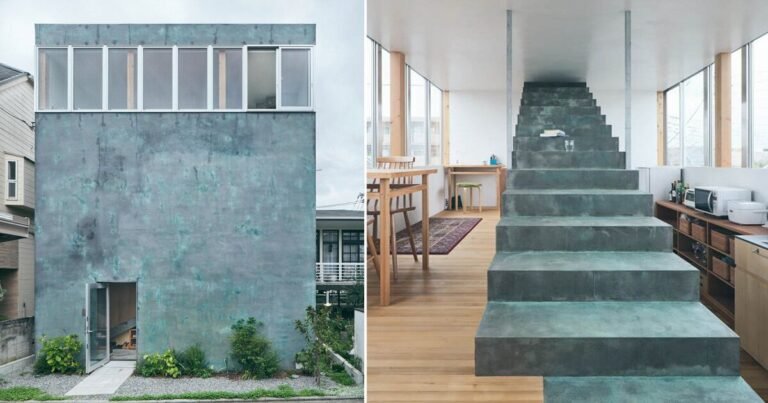 unusual japanese house by archipelago architects features a staircase that leads to nowhere
